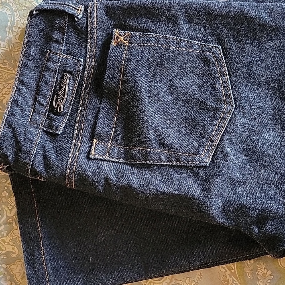 SERFONTAINE CALIFORNIA DARK WASH STRAIGHT LEG JEANS - Picture 8 of 11